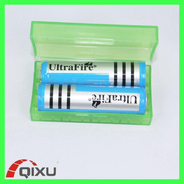 Newest design case/storage box for battery 2*18650 CE approved