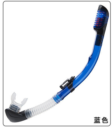 Length 51cm Scuba Diving Snorkel Breathing Tube PVC Material For Adults