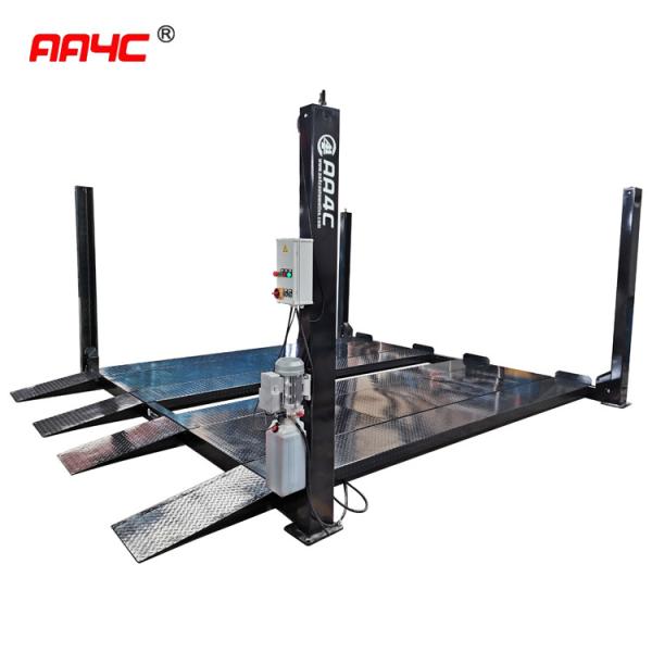 Carros de AA4C 4 que estacionam sistema do armazenamento do elevador do veículo do cargo do elevador 4 sistema do estacionamento do auto o auto