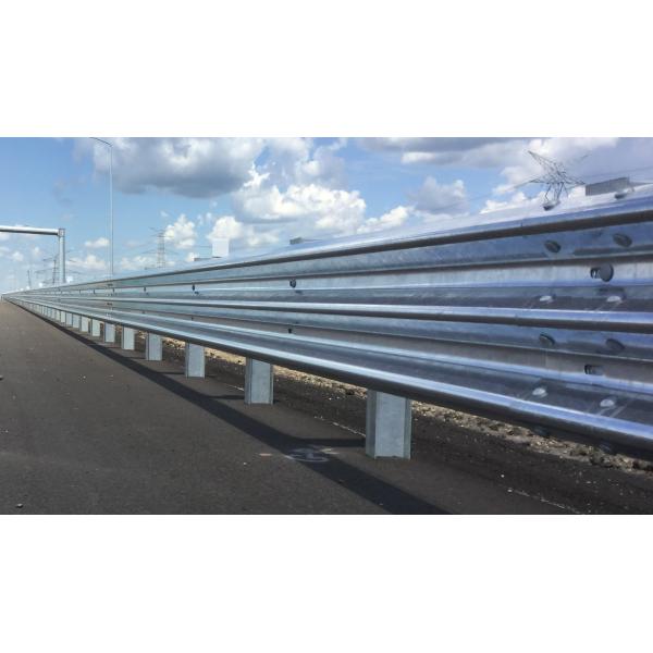 Q275 Zinc Coating Highway Steel Guardrails European Standard