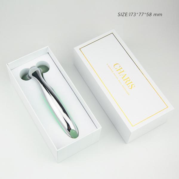 Firming Skin 3D Y Shape Massage Roller Smooth Crystal Full Body Jade Roller