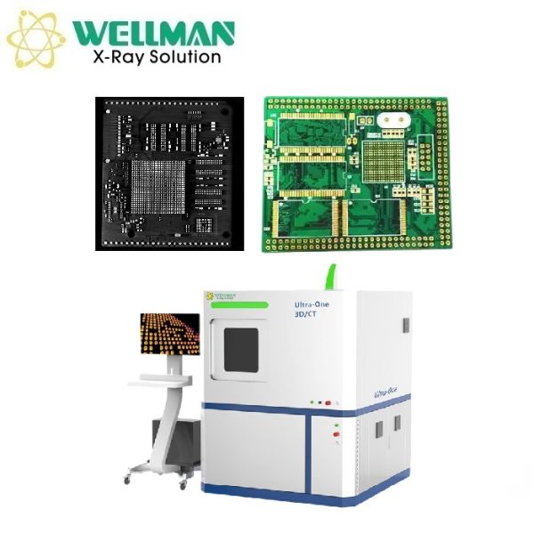 Machine à rayons X industrielle de détection d'imagerie 3D Matrice de pixels 1536*1536