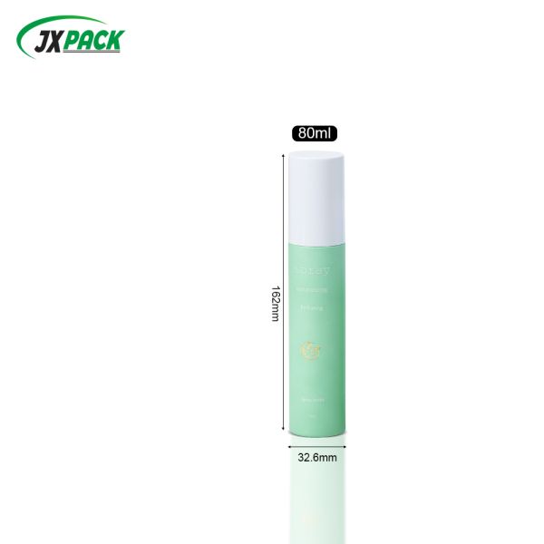 Botella de loción de plástico PET con superficie mate JXPACK con capacidad personalizable y tratamiento esmerilado para cosméticos