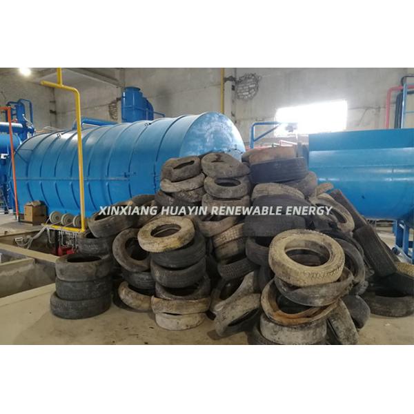 Catalyst Diesel Huayin Tyre Pyrolysis Equipment Bangladesh
