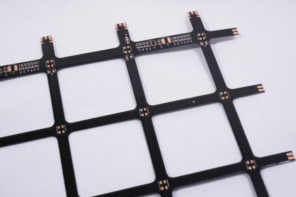 Drone display screen circuit boardLED Grille sceen FPCB  2835 RGB magic color LED dispaly  FPC  lattice screnn FPCB Custom Electronic Printed Circuit Board Gold Plated Black Film Double Sided FPC DIY