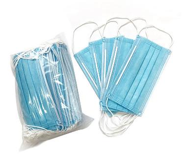 Health Protective  Disposable Non Woven Face Mask  Easy Breathability 3d Design