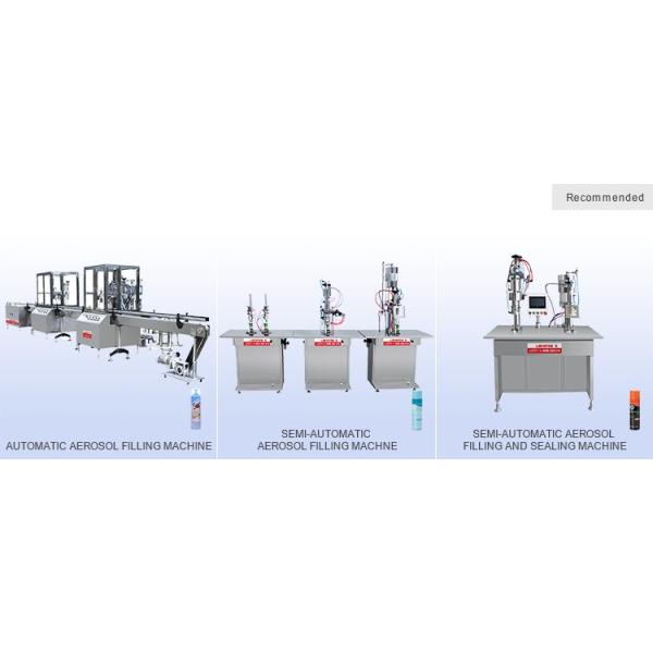 Semi-automatic Air Freshener Aerosol Can Filling Machine