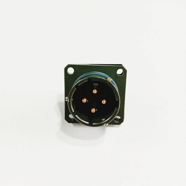 Circular MS Connector MS3112E14-4P with 1500V Withstand Voltage, Aluminum Alloy Body, and Bayonet Quick Connection