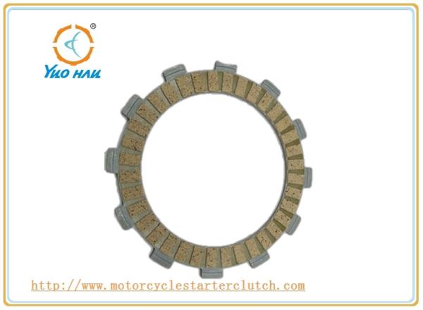 Motorbike Paper Base Clutch Friction Plate For Suzuki GD110