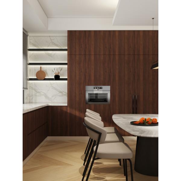 One-Stop Solution Home Furniture Classical Design Solid Wood Kitchen Cabinet Kitchen Furniture