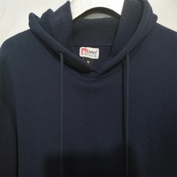 NFPA 2112 Safety Cotton FR Zip Up Hoodie For Welding 11oz