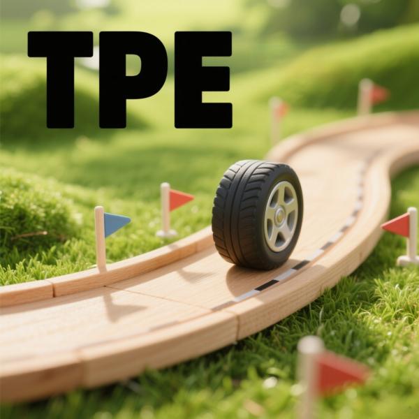 おもちゃの車のタイヤやおもちゃ作りに使用する高弾性TPE TPRゴムプラスチック原料ペレット