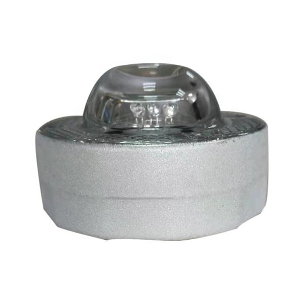 LED Cat Eye Round Solar Road Stud em azul com fita refletora de alta intensidade e PVC