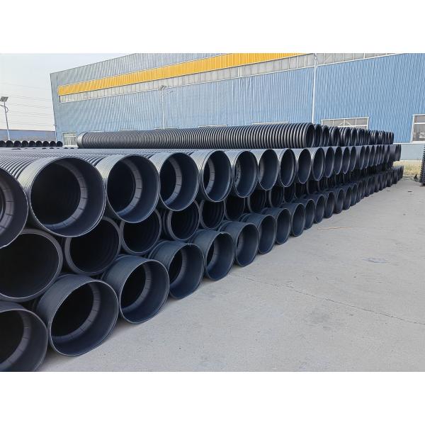 PVC PP PE Single Double Corrugated Pipe Extrusion Line With High Efficiency Pipe Machine