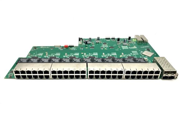 Electrostatic Protection 10G Ethernet Switch , Industrial Managed Switch 48 GE+4 10G SFP+