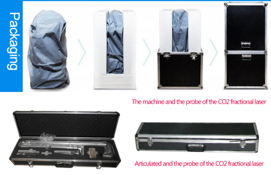 10.64um Air Cooling Co2 Fractional Laser Equipment For Scar Removal