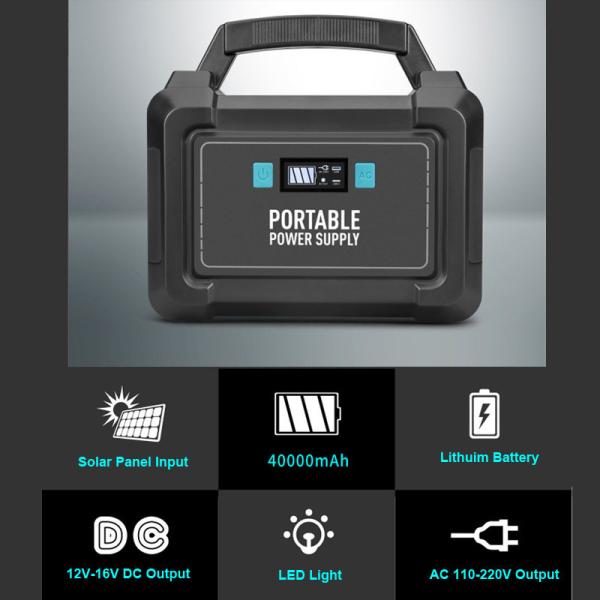 100W 40000mAh Energy Power Station For Emergency Home Use
