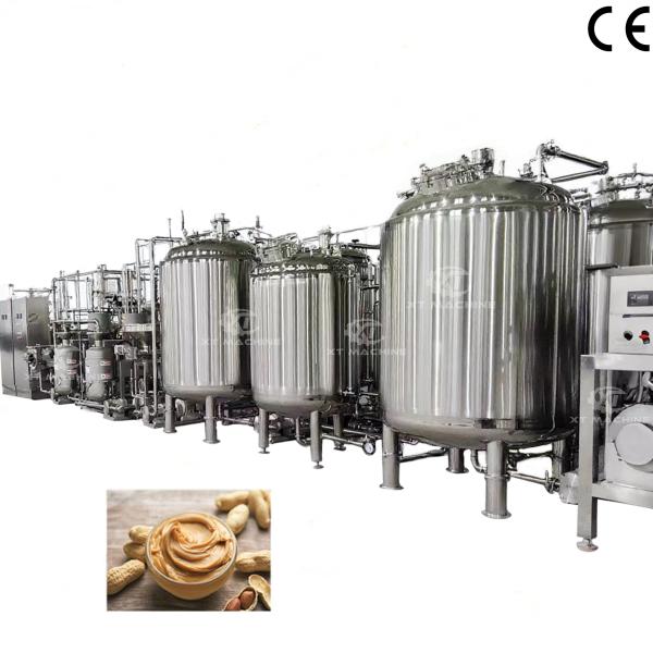 Food Grade Full Automatic Peanut Butter Mixing Tank Nut Mixing Machine