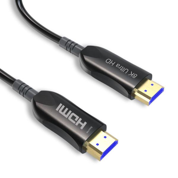 30AWG le câble optique 18Gpbs 4k 60Hz de la fibre à grande vitesse HDMI soutient
