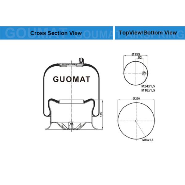 Весны воздуха ГУОМАТ тележки 1Т4757НП02 для БЭНЗ А9743200217 МЕРСЕДЕС