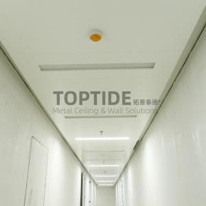 Exhibition Hall Or Airport Customized Irregular Shapes Perforated Aluminum