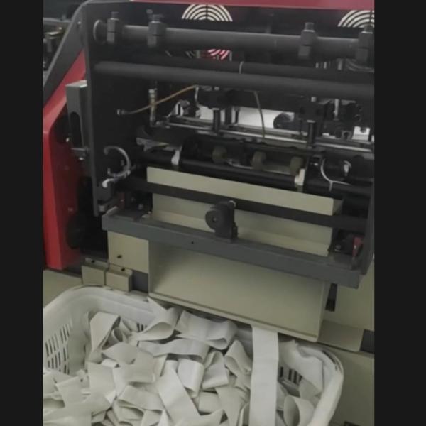 100-120 bolsas/minuto Máquina de coser con manga de calor frío usada para bolsas tejidas