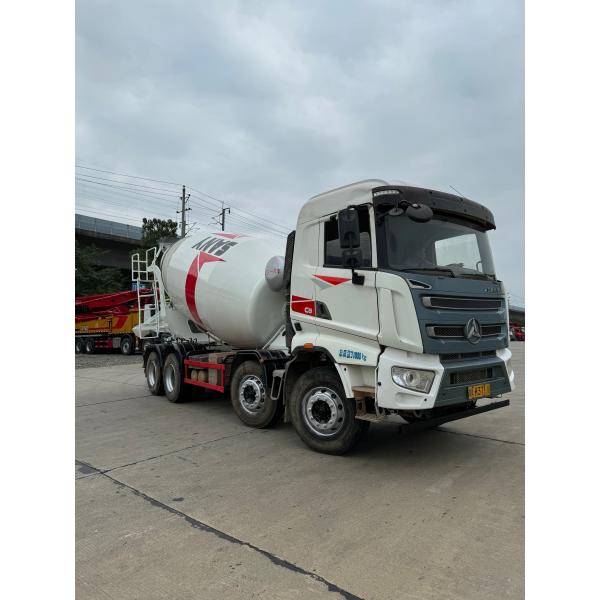 SANY 2021 Подержанный бетонный микшер 12Cbm 31000Kg Белый цвет Стандартный размер Четыре моста