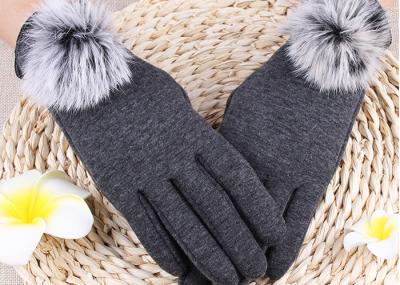 As luvas com pontas do dedo do tela táctil, luvas macias das mulheres do inverno para o uso do telefone celular 