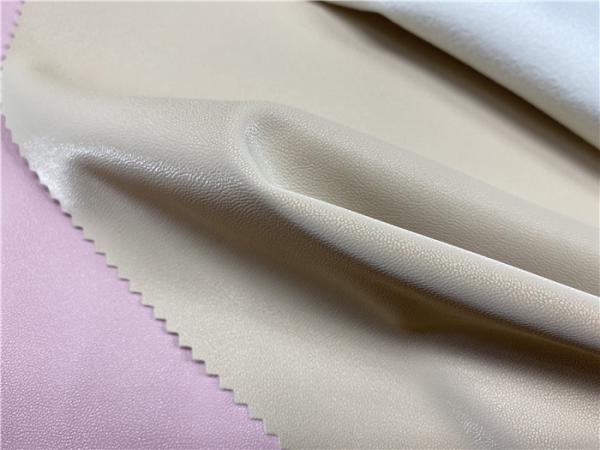 Velvet Handfeeling Embossed Pu Leather Normal Peeling Strength Coated Pattern