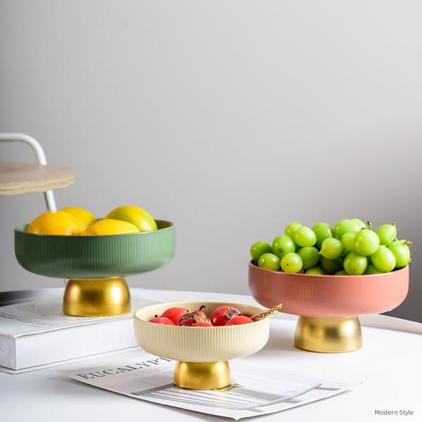 Modern Design Porcelain Dessert Plate For Drinks Stoneware Fruit Plate