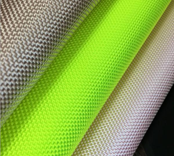 Durable 1680D Oxford Nylon Knit Fabric 465gsm Plain Dyed For Bag Cloth