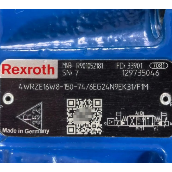 4WRZ16E3-150-7X/6EG24N9TK4/D3M
4WRZ16E3-150-7X/6EG24N9TK4/M
4WRZ16E3-150-7X/6EG24N9ETK4/D3M German made Rexroth imported proportional electro-hydraulic directional valve