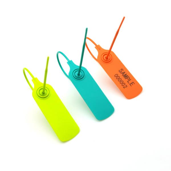 Custom 300mm Pull Tight Security Seals With 154 N Tensile Strength