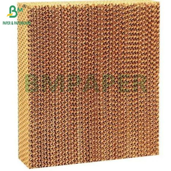 High Evaporative Efficiency 70gsm 80gsm Cooling Pad Kraft Paper for Poultry Farm