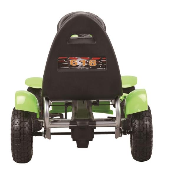 Регулируемое сиденье и сцепление/тормоз Детская езда на педали автомобиля Го-карты для детей в возрасте 5-12 лет