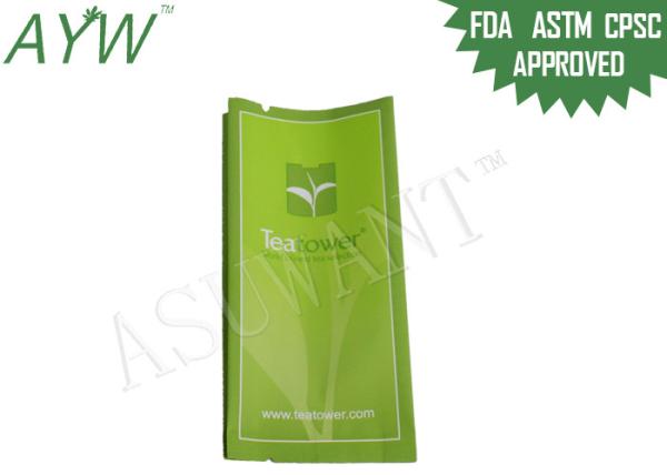 Envelope Tear Mouth Coffee Tea Bags Customized Color For Individual Mini Tea Packet