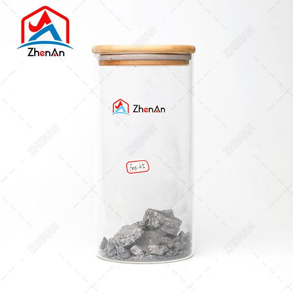 Steel Making Deoxidizer Ferrosilicon Alloys 10mm For Metallurgical Industry