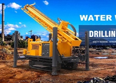 Универсальная машина буровой установки водяной скважины Tophammer Crawler
