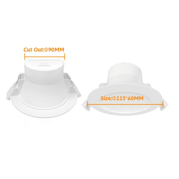 30000lm SAA-Australian 3-Color Switch Dimmable LED Downlight for Customizable Lighting
