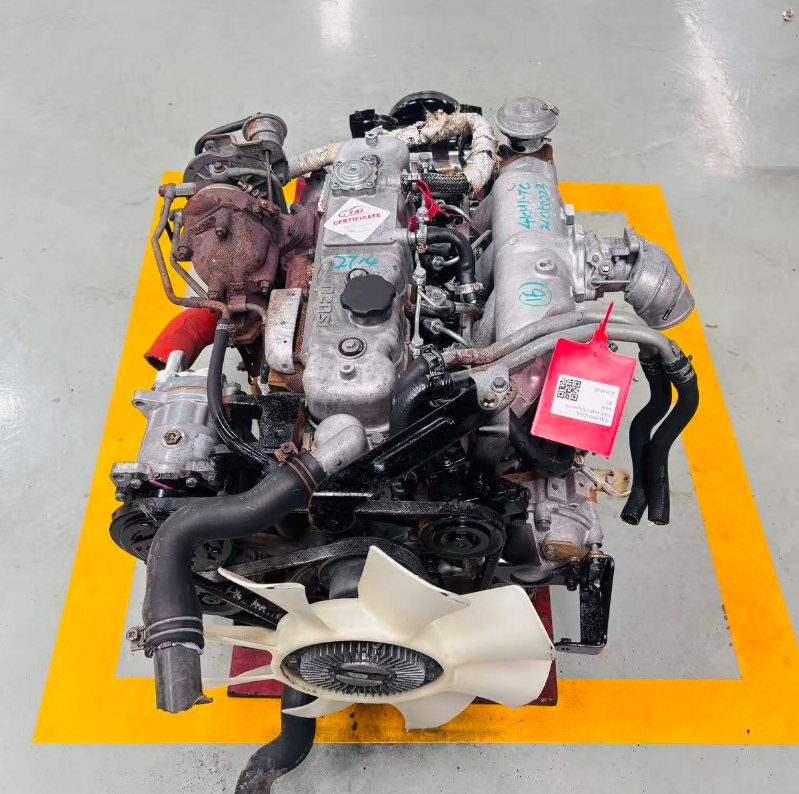 4KH1-T Complete Turbo Intercooler Common-Rail Diesel Engine Assembly 121-130 HP for Light-Duty Trucks