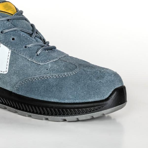 Factory Slip Resistant Cement Safety Shoes Made In Puncture Resistant Origin Leather Work Shoes