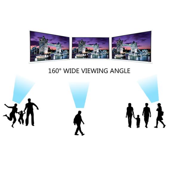 Commercial Advertising Outdoor LED Display 6000nits Brightness Waterproof