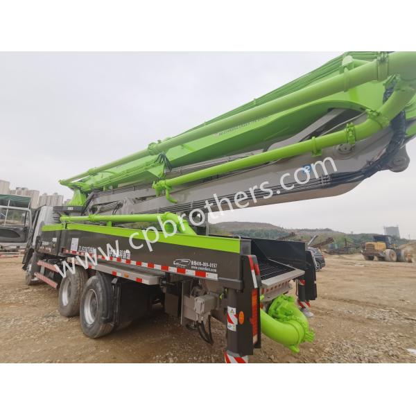 Delivery 2019 Used Concrete Pump Truck 47m for Feeding Height 1540