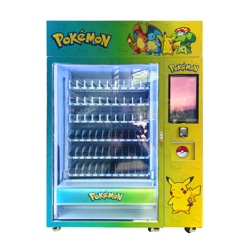 Big Capacity Pokémon & TCG Card Elevator Vending Machine for Card Shops,