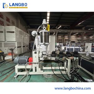 Plastic Single-Screw Extruder Soft PVC Label Price Tag Supermarket Shelves Extrusion Production Line/Making Machine