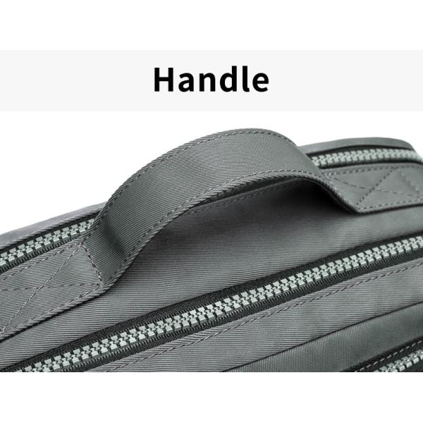 Безопасная мужская сумка для мужчин 20 см высота большой вместимость легко взять