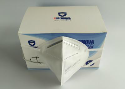 Headmounted  Disposable Folding Face Mask Multi Layer Filter Structure Protection