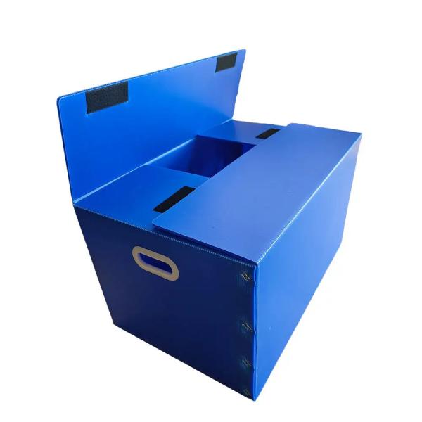 Folding Polypropylene PP Corrugated Plastic Archive Box