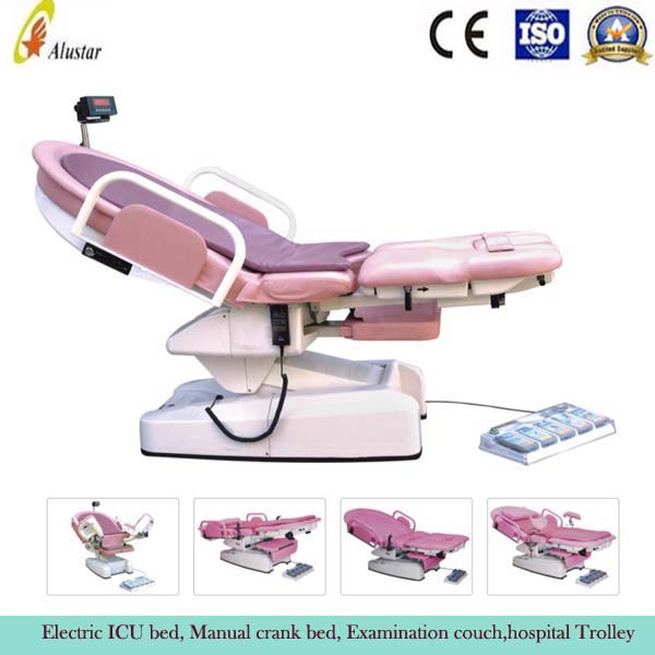 Electric Multi-Functional Obstetric Delivery Bed For Obstetric Examination ALS-OB106