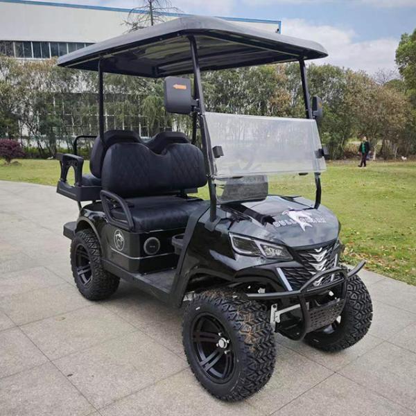 10 Inch Aluminum Alloy Wheels Electric Golf Buggy Powered by 100Ah/120Ah/150Ah Battery